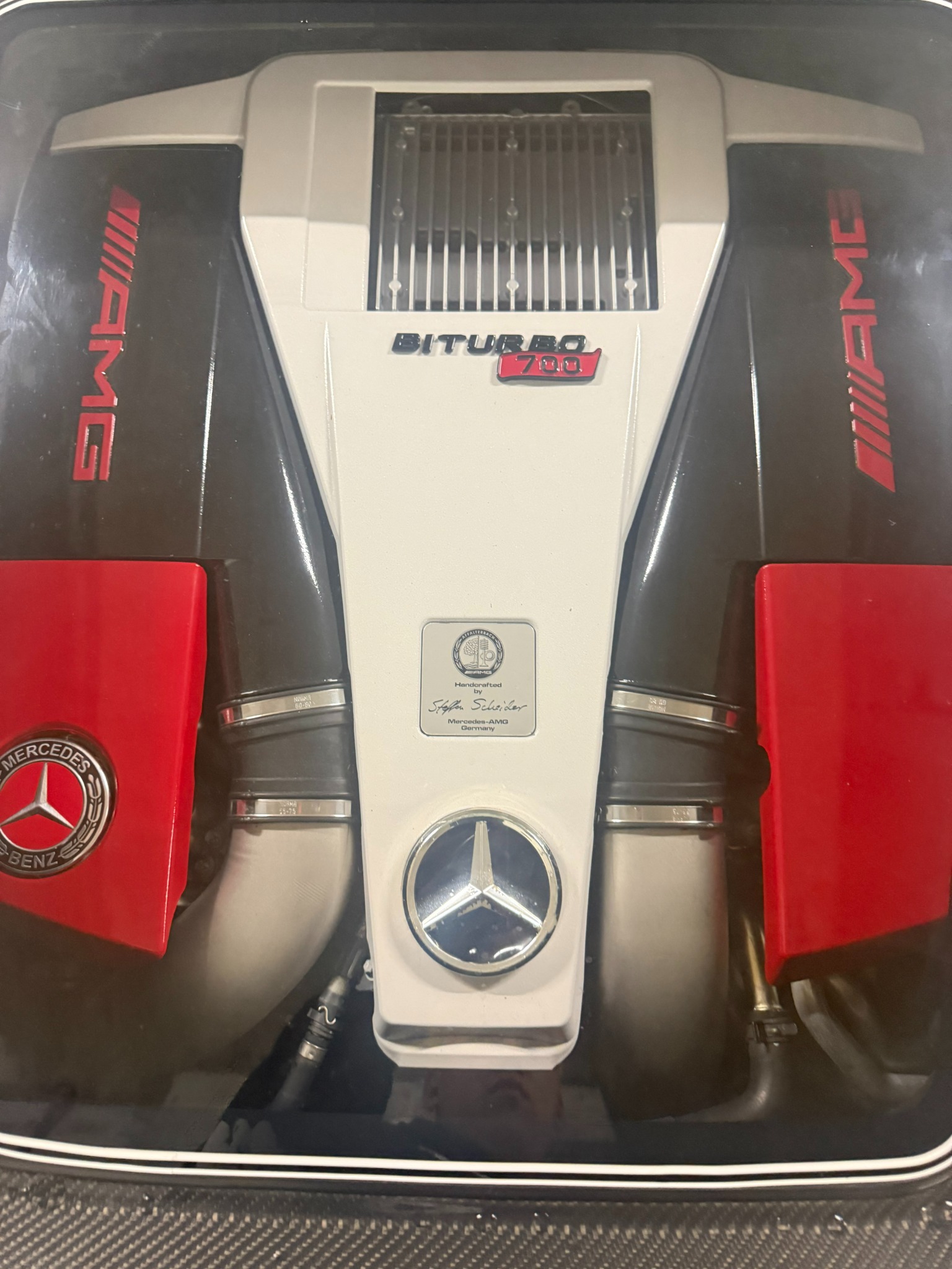 Mercedes-AMG engine bay