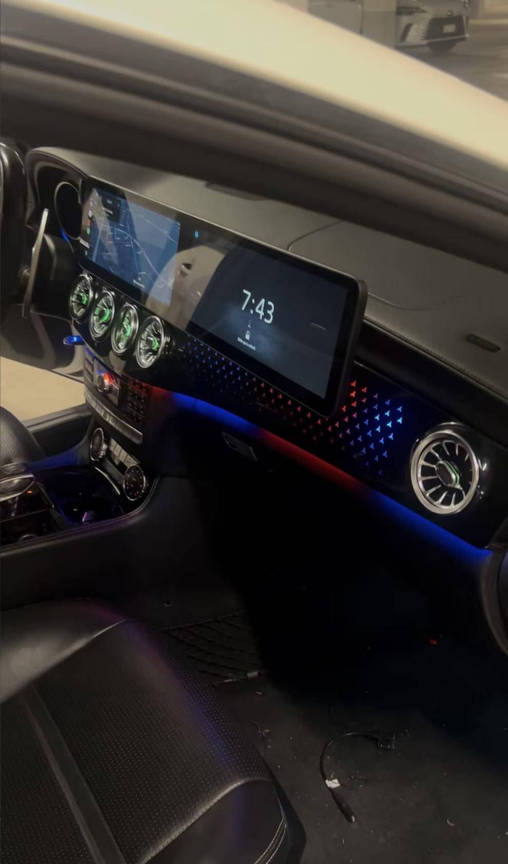 Display and ambient-lighting upgrade